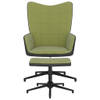 The Living Store Relaxstoel - Fauteuil - 62x68x98 cm - Lichtgroen