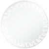 The Living Store LED-spiegel - IP44 - 60 cm diameter - zilver - 6 W