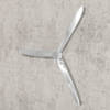 The Living Store Propeller Aluminium Decoratiestuk - 70 x 70 cm - Stoere Stevigheid