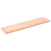 The Living Store Houten Tafelblad - DIY Plank - Tafelbladen - 160 x 40 x 4 cm - Handgemaakt - Onbehandeld Eikenhout