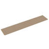 The Living Store Tapijtloper - Sisal-look - 50x250 cm - Zand - Machinewasbaar