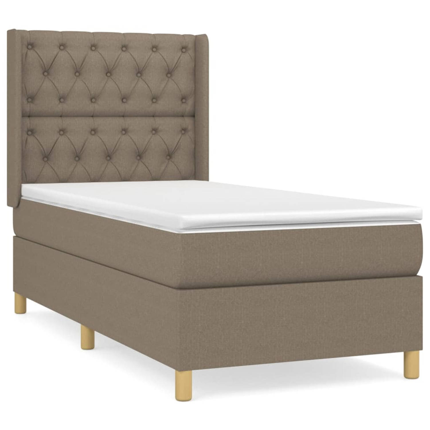 The Living Store Boxspringbed - Pocketvering - 80x200 cm - Duurzaam materiaal