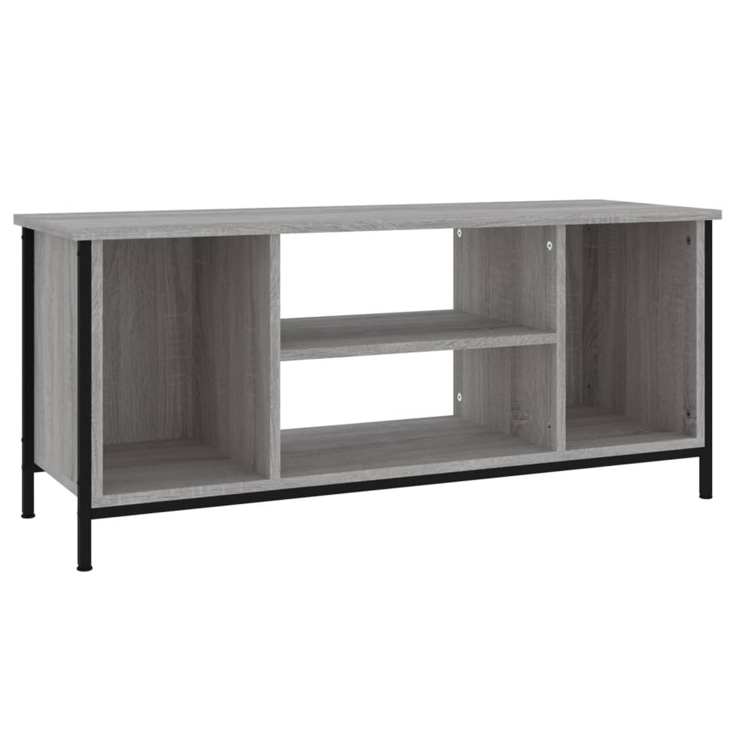 The Living Store Tv-meubel - Trendy en praktisch - Tv-meubels - 102 x 35 x 45 cm - Duurzaam hout