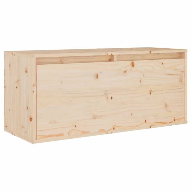 The Living Store Televisiemeubel - Classic Pine - Set van 4 - 80x30x35 cm - 30x30x60 cm - 30x30x100 cm