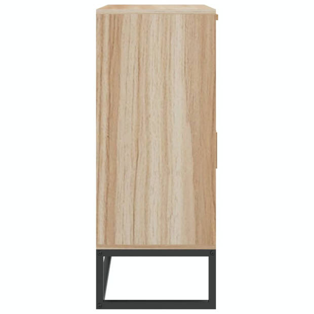 vidaXL Dressoir 60x30x75 cm bewerkt hout