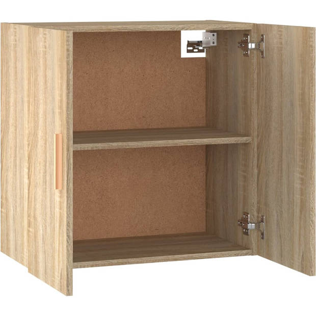 The Living Store Scandinavische Wandkast - 60 x 30 x 60 cm - Sonoma Eiken