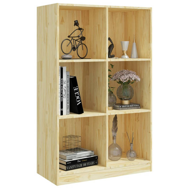 The Living Store Opbergkast - 70 x 33 x 110 cm - Massief grenenhout