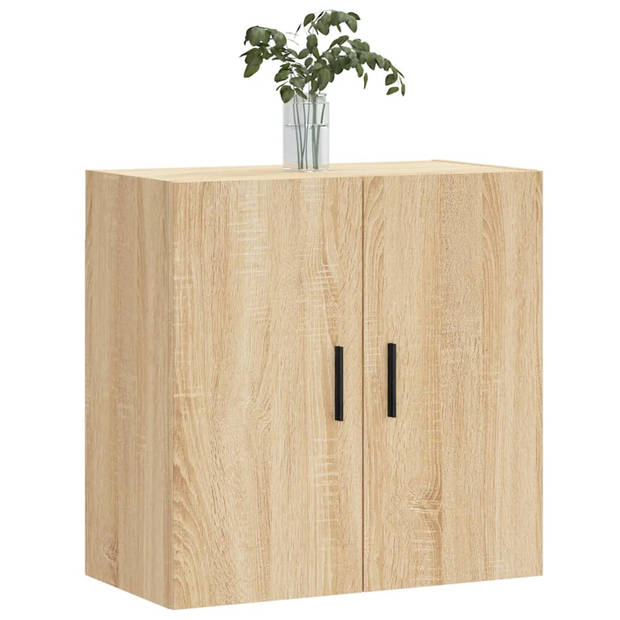 The Living Store Wandkast - Sonoma Eiken - 60 x 31 x 60 cm - Duurzaam hout - Vereist montage