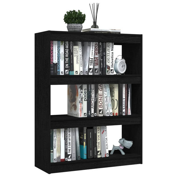 The Living Store Houten Boekenkast - 100 x 30 x 103 cm - Massief grenenhout