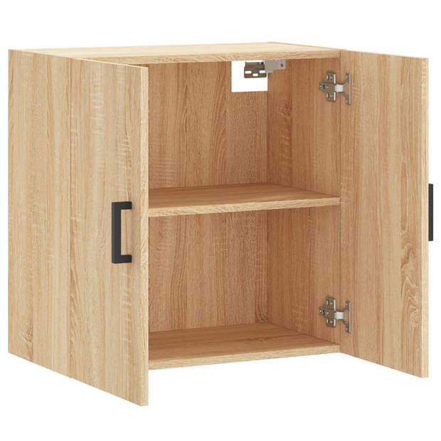 The Living Store Wandkast Sonoma Eiken - 60 x 31 x 60 cm - Duurzaam bewerkt hout