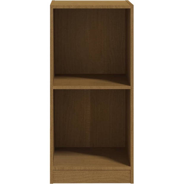 The Living Store Bijzetkast - Hout - 35.5 x 33.5 x 76 cm - Honingbruin