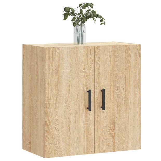 The Living Store Wandkast Sonoma Eiken - 60 x 31 x 60 cm - Duurzaam materiaal