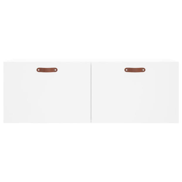 The Living Store Zwevende Wandkast - 100 x 36.5 x 35 cm - Wit