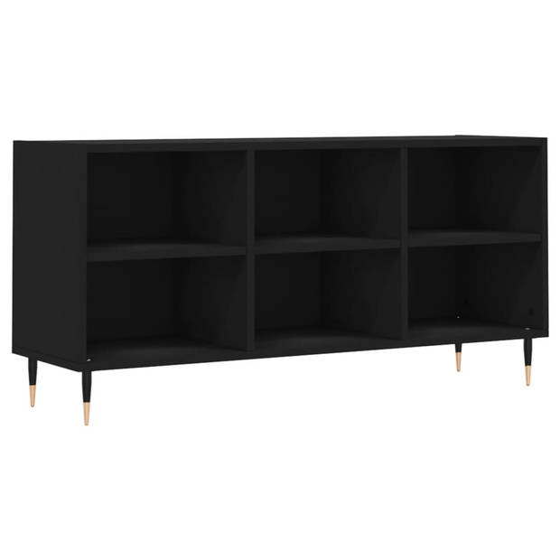 The Living Store Tv-meubel - 103.5 x 30 x 50 cm - Met veel opbergruimte