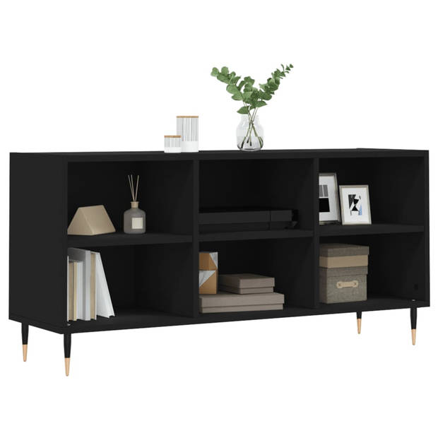 The Living Store Tv-meubel - 103.5 x 30 x 50 cm - Met veel opbergruimte