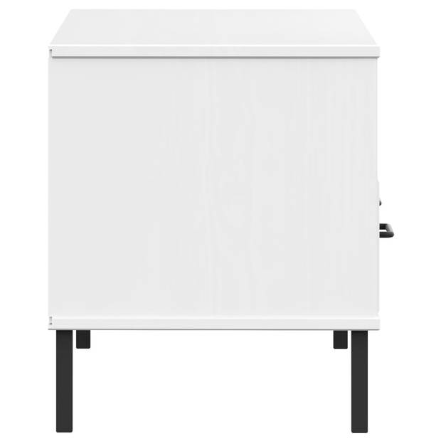 The Living Store OSLO TV-Kast - 106 x 40 x 46.5 cm - Massief grenenhout