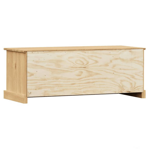 The Living Store VIGO TV-meubel - Massief grenenhout - 106x40x40 cm - Opbergruimte - Onderhoudsvriendelijk