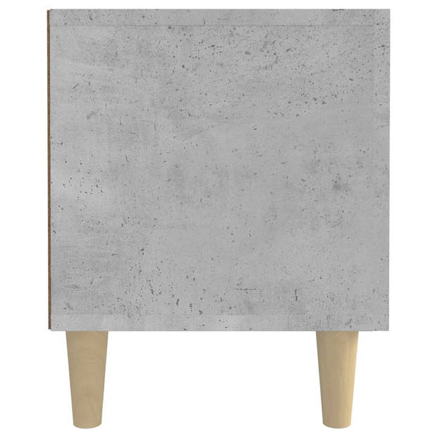 vidaXL Tv-meubel 180x31,5x40 cm bewerkt hout betongrijs