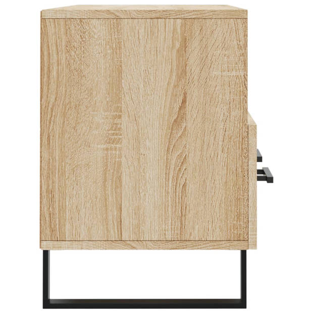 vidaXL Tv-meubel 102x36x50 cm bewerkt hout sonoma eikenkleurig