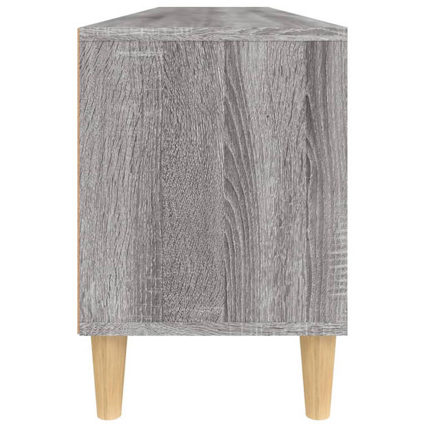 The Living Store Tv-kast Klassiek Grijs Sonoma Eiken - 150 x 30 x 44.5 cm - Duurzaam materiaal