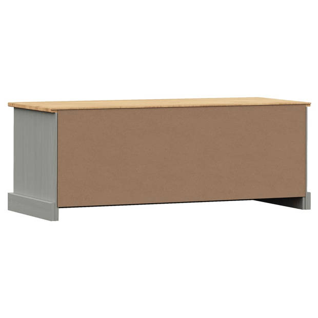 The Living Store VIGO Houten Tv-Meubel - 106 x 40 x 40 cm - Grijs