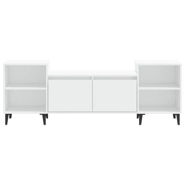 The Living Store TV-meubel - TV-meubel - 160 x 35 x 55 cm - Wit