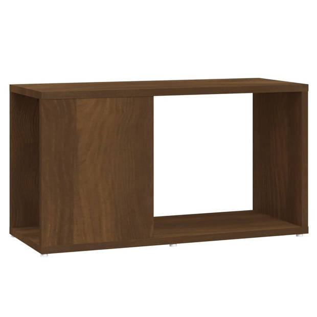 The Living Store Tv-meubel - Tv-kast - 60x24x32 cm - Bruineiken