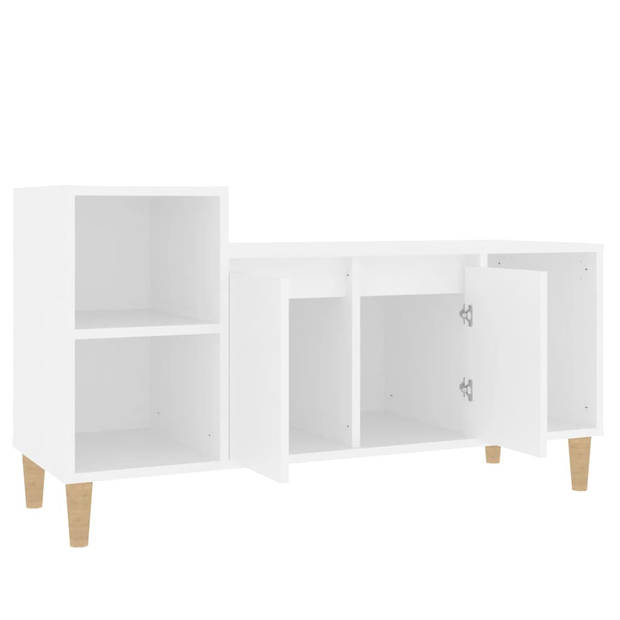 The Living Store TV-Kast TV-kast - 100 x 35 x 55 cm - Wit