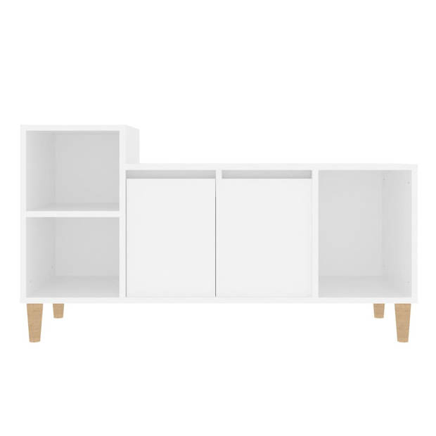 The Living Store TV-Kast TV-kast - 100 x 35 x 55 cm - Wit