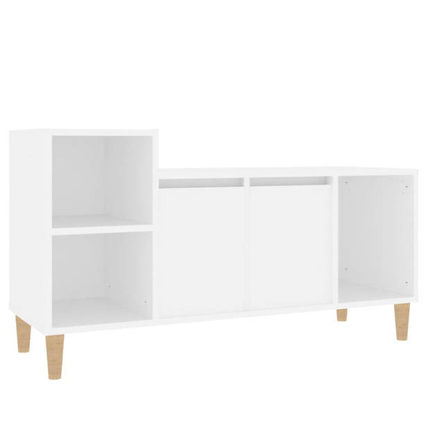 The Living Store TV-Kast TV-kast - 100 x 35 x 55 cm - Wit