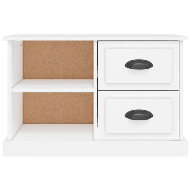 The Living Store TV-kast Trendy - TV-kast - 73 x 35.5 x 47.5 cm - wit