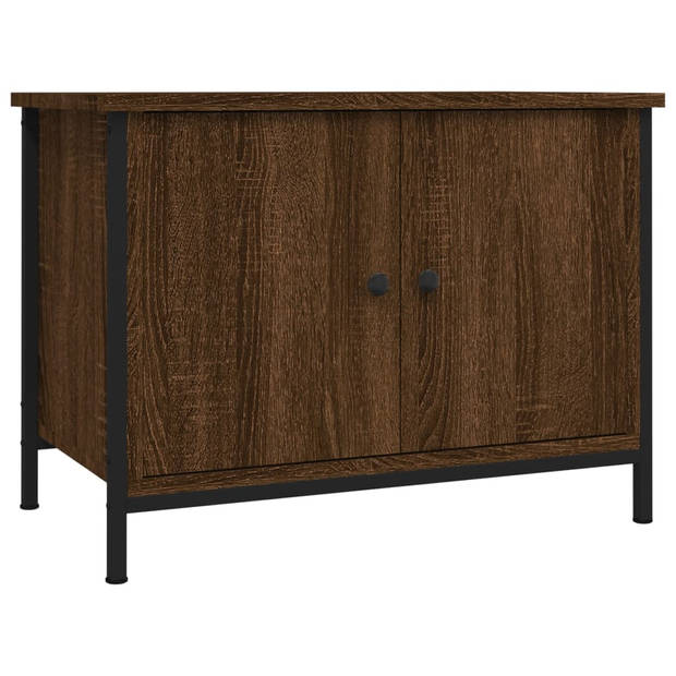 The Living Store TV-meubel Bruineiken - 60 x 35 x 45 cm - Trendy en praktisch design