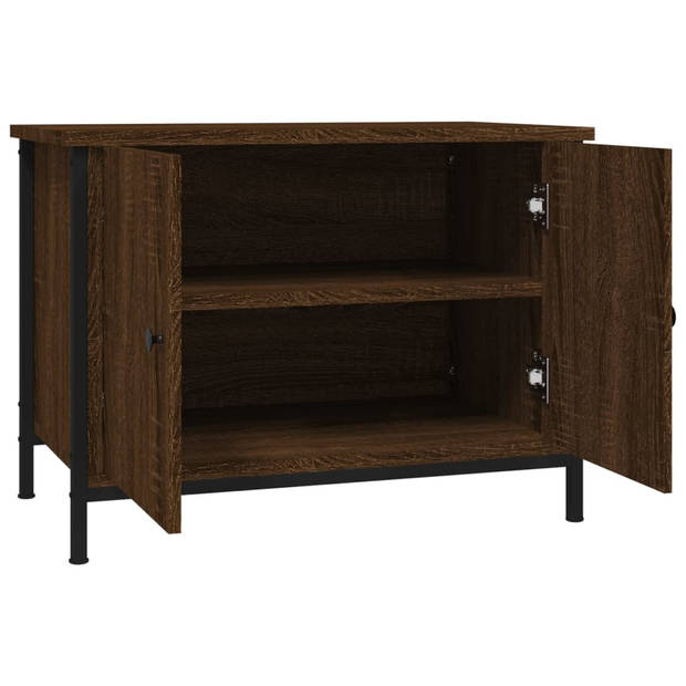 The Living Store TV-meubel Bruineiken - 60 x 35 x 45 cm - Trendy en praktisch design