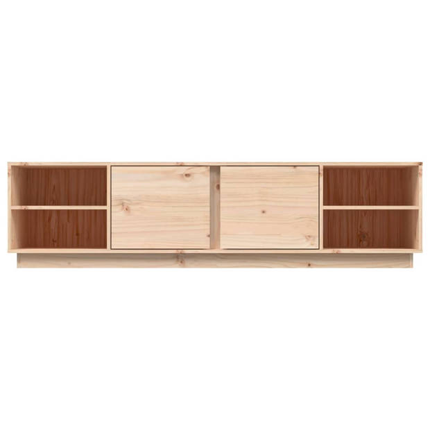 The Living Store TV-kast Grenenhout - 156 x 40 x 40 cm - Trendy design