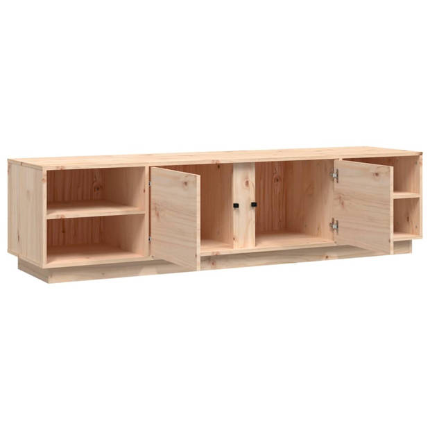 The Living Store TV-kast Grenenhout - 156 x 40 x 40 cm - Trendy design