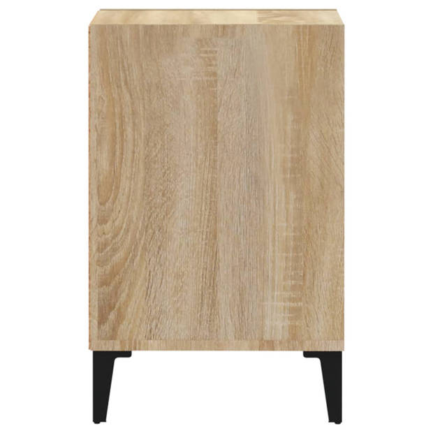 The Living Store Klassieke Tv-kast - Sonoma Eiken - 100x35x55 cm