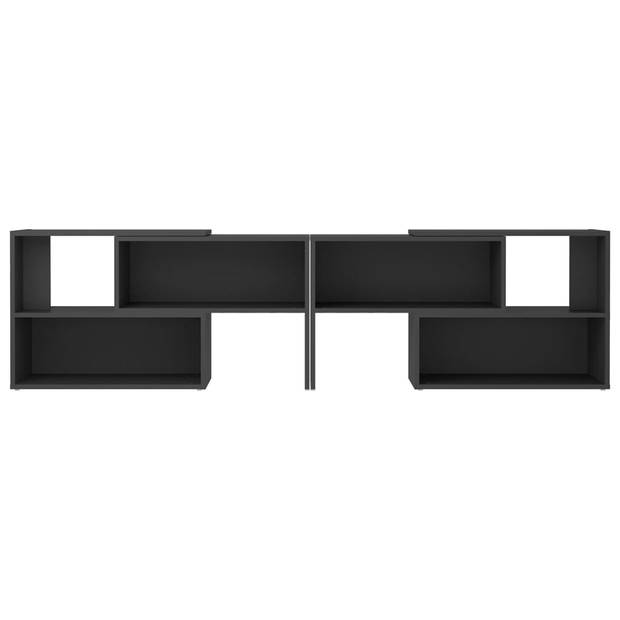 vidaXL Tv-meubel 149x30x52 cm bewerkt hout grijs