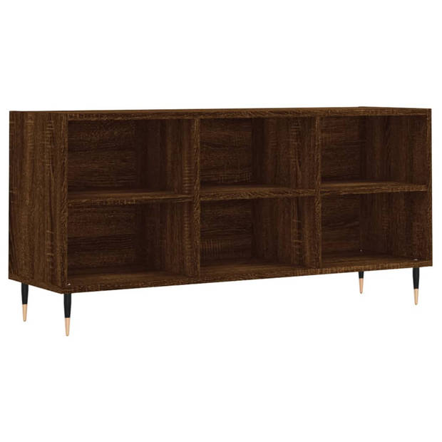 The Living Store TV-meubel s - TV-meubel - 103.5 x 30 x 50 cm - bruineiken