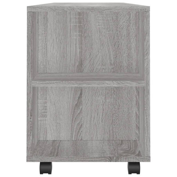 The Living Store TV-meubel - media-kast - 102 x 34.5 x 43 cm - grijs sonoma eiken