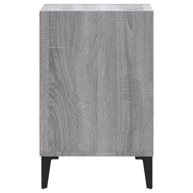 The Living Store Tv-kast Classic - Tv-meubel - 100 x 35 x 55 cm - Grijs sonoma eiken