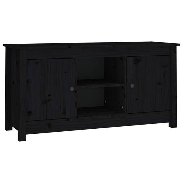 The Living Store Tv-kast Sage - Tv-kast - 103 x 36.5 x 52 cm - Massief grenenhout