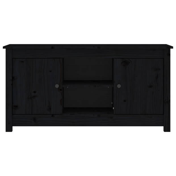 The Living Store Tv-kast Sage - Tv-kast - 103 x 36.5 x 52 cm - Massief grenenhout