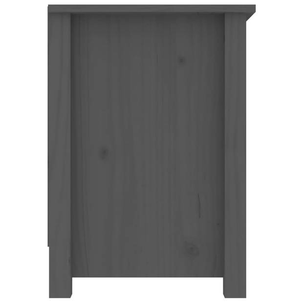 The Living Store TV-kast Grenenhout Grijs 103x36.5x52cm - Trendy design