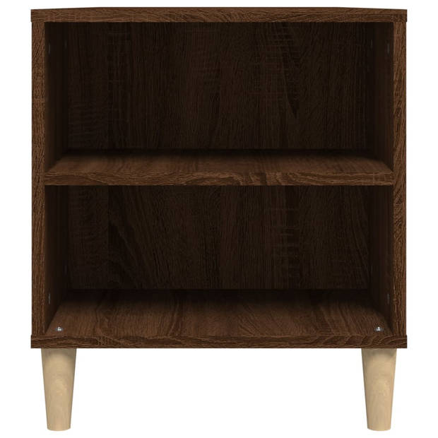 The Living Store TV-meubel - Scandinavische stijl - Meubel - Afmetingen- 102 x 44.5 x 50 cm - Kleur- Bruineiken