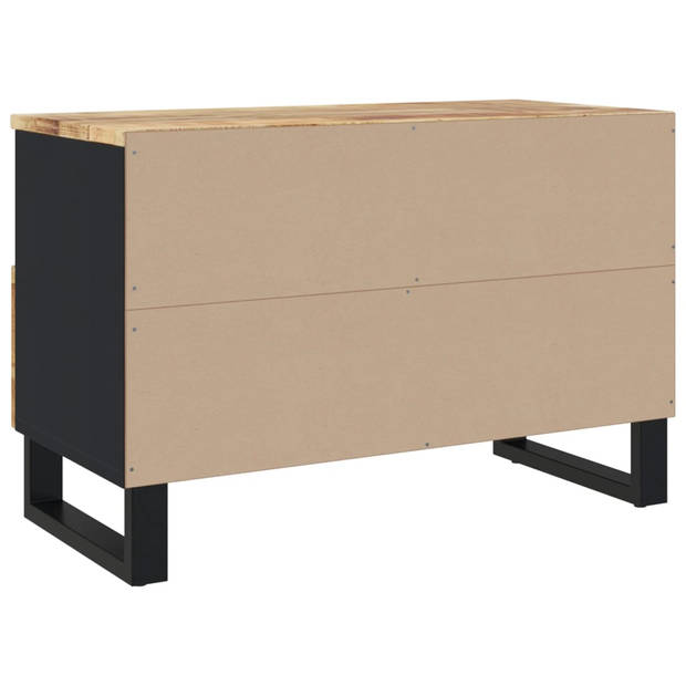 vidaXL Tv-meubel 70x33x46 cm massief mangohout