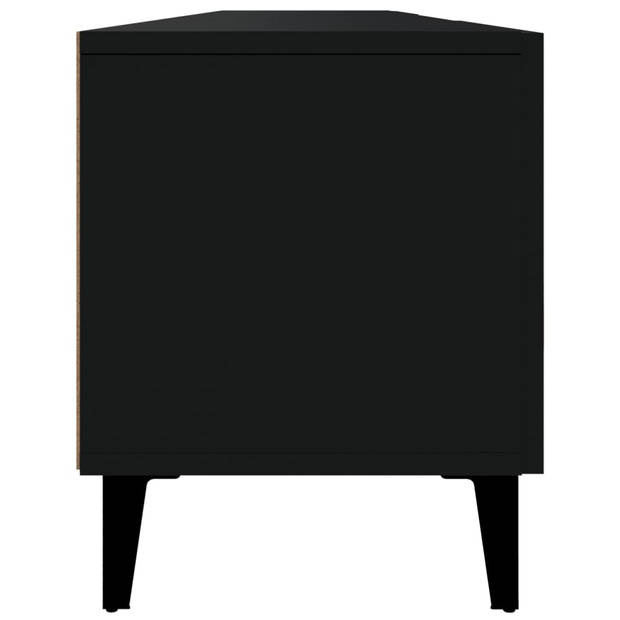 The Living Store TV-meubel - Trendy - Tv-kast - 180 x 31.5 x 40 cm - Zwart