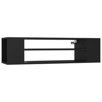 The Living Store Hangend TV-meubel - Zwart - 100 x 30 x 26.5 cm - Duurzaam