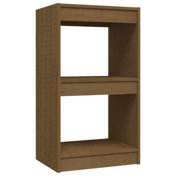 The Living Store Boekenkast - Massief grenenhout - 40 x 30 x 71.5 cm - Honingbruin