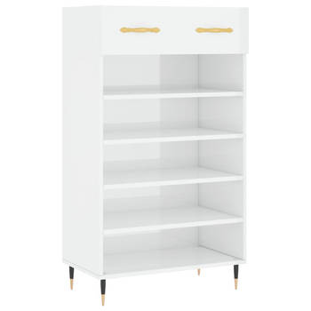 The Living Store Schoenenkast - Elegant - 60 x 35 x 105 cm - Hoge Kwaliteit - Opbergruimte