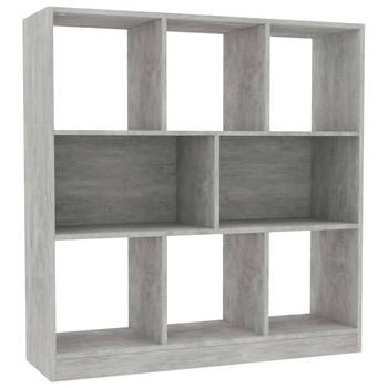 The Living Store Boekenkast - 97.5 x 29.5 x 100 cm - Bewerkt hout